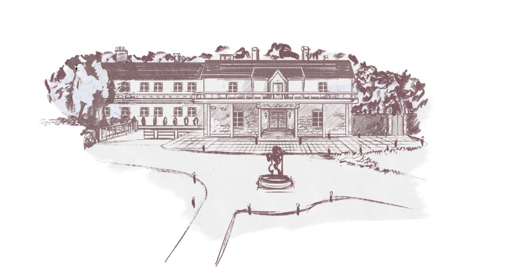 This image has an empty alt attribute; its file name is manoir_front.jpg